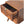Solid Wood Quad Nightstand, 2-Drawers