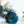 Christmas Ball Ornaments Glass Decorative Hanging Balls Light Blue