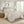 3 Piece Reversible Bedspread Set Cream Full/Queen
