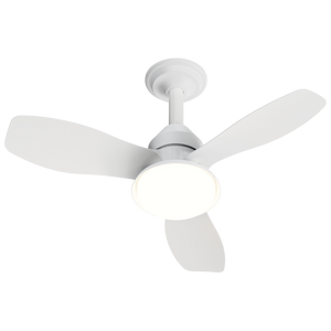 24.4" Modern Ceiling Fan with Light
