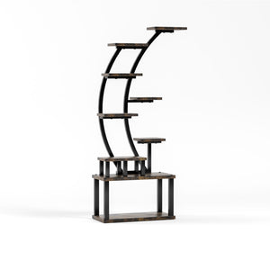 9 Tiered Indoor Plant Stand With 5 Adjustable Grow Lights