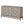 4 Door Wood Cabinet, Vintage Carved Wood with Metal Base