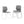 Modern Stacked Office Chairs (Set of 4)