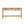 U_Style 58.3'' Fir Veneer Entryway Table with Honeycomb-patterned Fronts