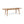 Placidity Outdoor Expandable Dining Table with Slatted Tabletop and Tapered Legs