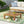 Mythical Square Outdoor Coffee Table With Frame And Slat Top - Teak