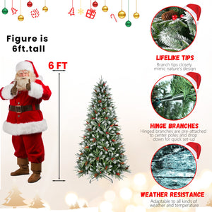 4FT Christmas Tree with 747 Tips