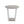 Elysian - Contemporary Round End Table With Shelf - Gray