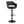 Margarite - Contemporary Adjustable Barstool With Swivel With Rounded T Footrest (Set of 2)