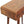 Solid Wood Chestnut Curved Hallway Table, 2-Drawers, Nordic Legs