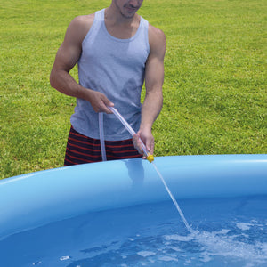 JLeisure 15Ft x 36" Prompt Set Inflatable Outdoor Backyard Swimming Pool(2 Pack) - TRAPSKI