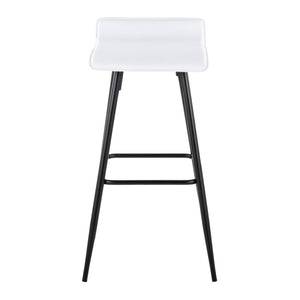 Ale - Contemporary Fixed-Height Bar Stool (Set of 2)