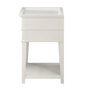 Carmona - 2 Drawer Tray Top Nightstand Pulls
