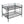 Full Over Full Modern Metal Bunk Bed With Trundle - Black