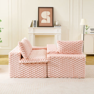 Multifunctional Sofa, Side-By-Side Or Facing Each Other