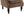 Modern Coffee Wood Frame Armchair with Microsuede Upholstery