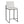 Fuji - Contemporary Modern Elegance, High Back Counter Stool