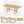 TOPMAX Farmhouse 6-Piece Extendable Dining Table Set