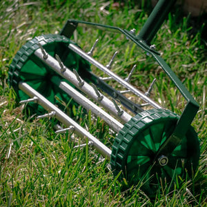 Heavy Duty Rolling Lawn Aerator