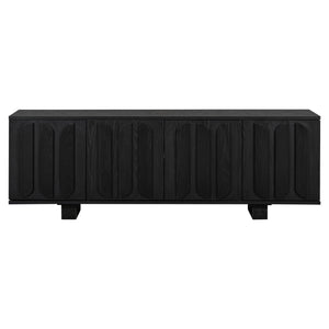 Vibe Haus 63'' Farmhouse TV Stand for TVs up to 75 Inches