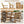 TREXM Patio Dining Table Set for 6 with Umbrella Hole