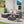 2 Pieces Patio Furniture Set with Woven Sectional and Ottoman