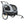 2-in-1 Bike Trailer & Pet Stroller for Dogs up to 110lbs
