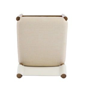 28.5'' Modern Solid Wood Bar Stool with Polyester Cushion - Set of 2