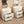 Double Sinks Bathroom Vanity Set with 2 Ceramic Basins