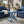 Folding Square Table For Backyard - Blue