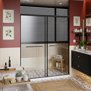 Spacious 60x72 Inch Frameless Shower Door
