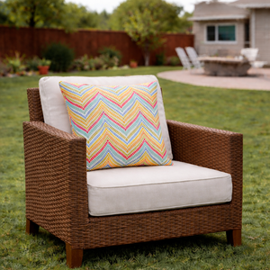 6 Pack Outdoor Pillow Covers - 18x18 Inch