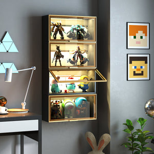 Large-Capacity Spice Rack Wall Mounted Storage Cabinet