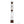 Bento 67.5' Contemporary Metal Floor Lamp in Black Metal and Walnut Wood with White Shade