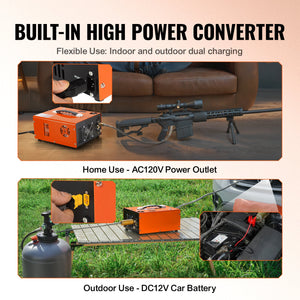 PCP Air Compressor, 4500PSI Portable with Auto-Stop and Built-In Converter