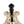 Farmhouse Chandeliar Distressed Pendant French Country Wood Chandelier For Living Room Foyer, Bulb Not Included - Antique Cream