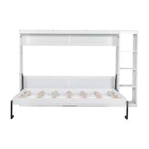 Murphy Bed With Bookshelf And Storage