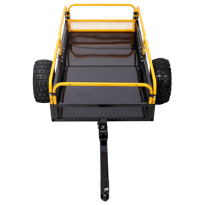 Heavy-Duty Tow-Behind Dump Cart