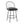 Riley - Claire Farmhouse Fixed Height Counter Stool With Swivel With Round Footrest (Set of 2)