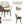 Mid Century Modern Dining Chair 360° Swivel, Ergonomic Design Upholstery, Bentwood Frame, (Set of 2) - Beige