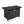 Outdoor Fire Pit Table Durable Construction With Lid - Black