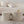 Beige Nesting Coffee Table Set of 2 Modern Drum Side Tables