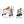 Foldable Wagon Cart Converts to Bench 550lb Load & 220L Utility Wagon for Camp