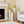3 Piece Home Decoration Large Glazed Floor Vases - Gold / White