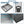 Modern Stainless Steel Shower Niche Double Shelf For Bathroom