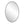 Iron Art Oval Retro Mirror with Antique Effect in Silver