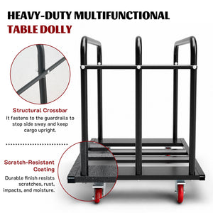 1000LBS Heavy Duty 2-in-1 Table Dolly