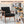Mid Century Modern Accent Chair With Solid Wood Frame And Extra Thick Backrest