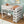 Loft Bed With Storage Shelves And Under Bed Desk