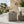 Outdoor MGO Square Side Table, Light